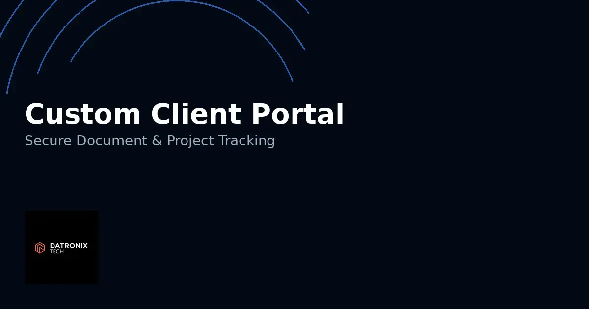 Building a Custom Client Portal on WordPress: Secure Document Sharing & Project Tracking