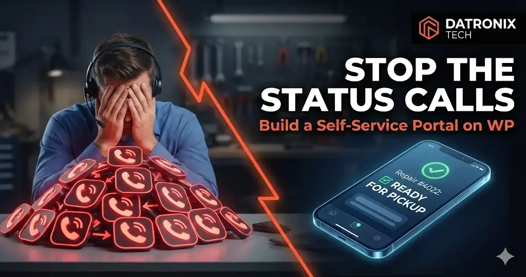 Customer Self-Service: Building a “Track My Repair” Portal on WordPress