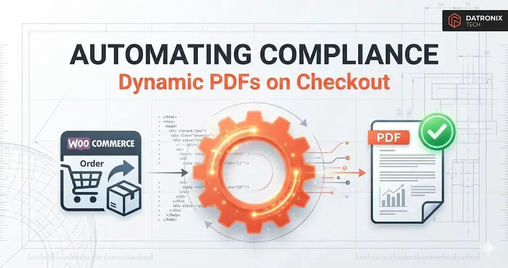 Automating Compliance: Generating Dynamic PDF Invoices & Certs on WooCommerce Checkout