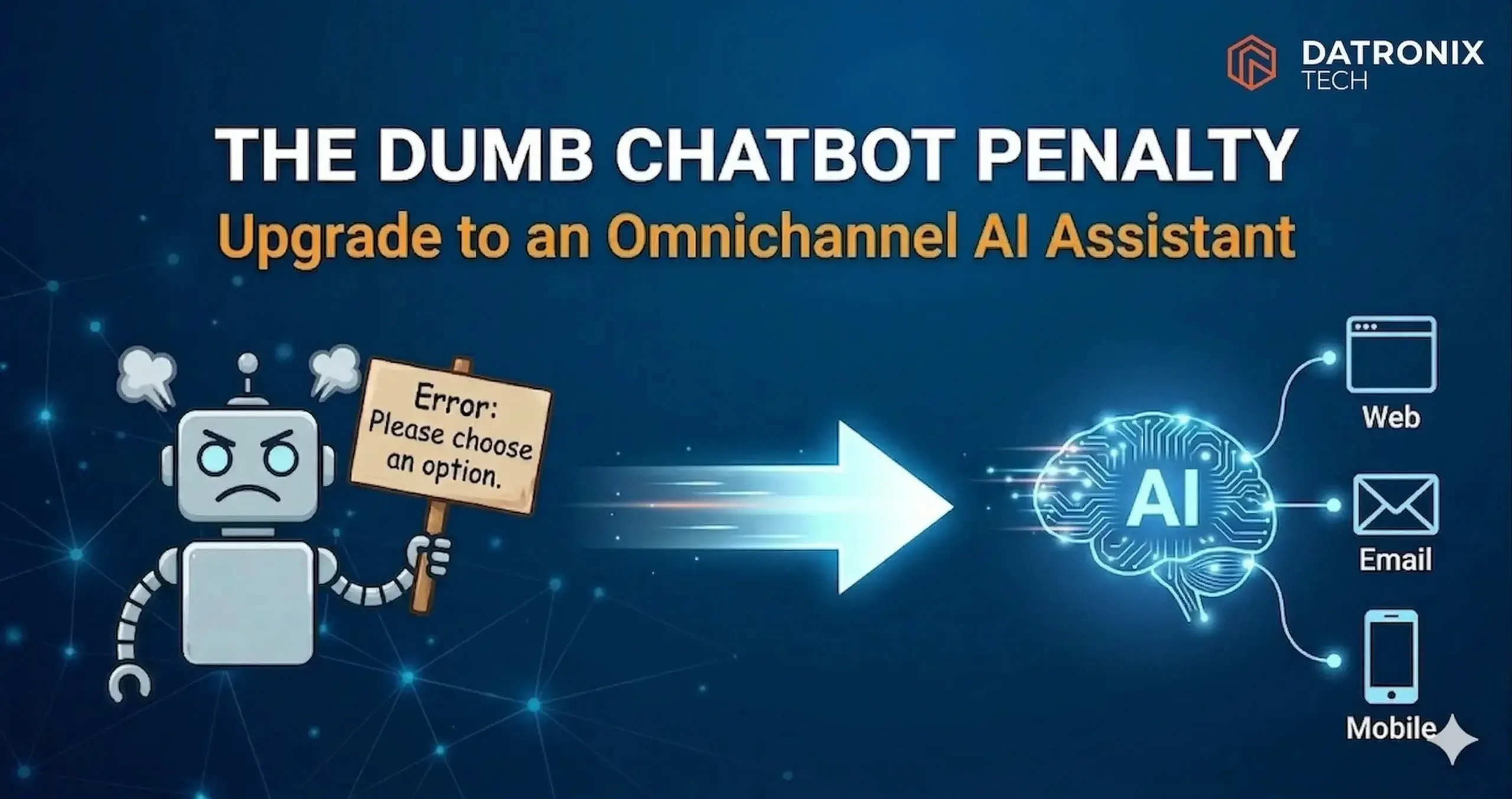The Dumb Chatbot Penalty: Upgrading to a True Omnichannel AI Assistant for B2B Sales