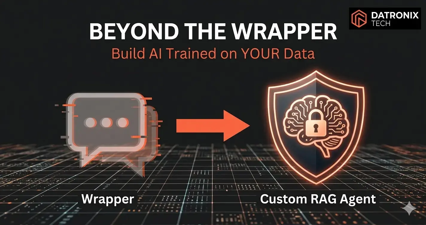 Beyond the Wrapper: Building a Custom AI Agent Trained on Your Proprietary Data