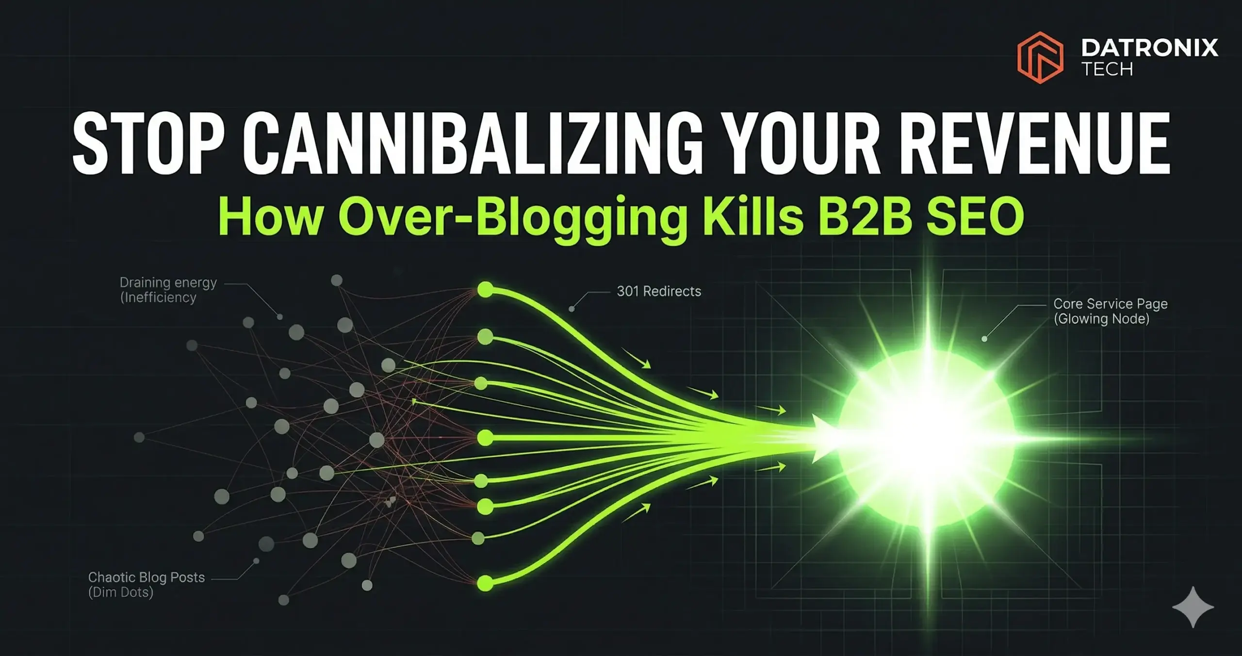 Cannibalizing Your Own Revenue: How Over-Blogging is Destroying Your B2B Service Pages