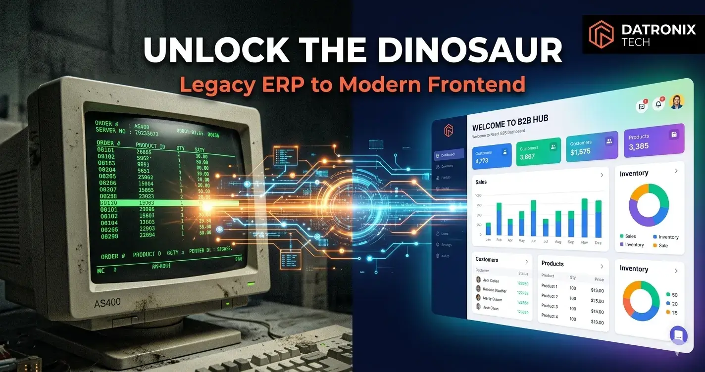 Unlocking the Dinosaur: Connecting Modern Frontends to Legacy On-Premise ERPs